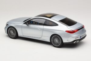 Mercedes CLE C236 Coupé Hightech Silver Norev 1:18 183939 Metaal — afbeelding 7 van 8