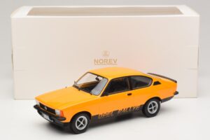 Opel Kadett C Rallye 2.0E Brilliant Ochre Norev 1:18 183659 Metaal — afbeelding 6 van 6