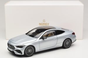 Mercedes CLE C236 Coupé Hightech Silver Norev 1:18 183939 Metaal — afbeelding 8 van 8