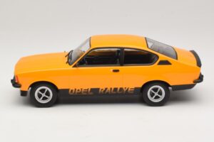 Opel Kadett C Rallye 2.0E Brilliant Ochre Norev 1:18 183659 Metaal — afbeelding 3 van 6