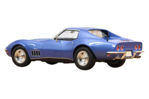 Chevrolet Corvette C3 Le Mans Blue Norev 1:18 189034 Metaal — afbeelding 2 van 3