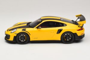 Porsche 911 GT2 RS 991.2 Nurburgring Lap Record Geel GT Spirit 1:18 GT972 Hars — afbeelding 3 van 6