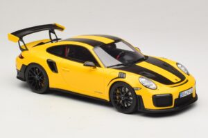 Porsche 911 GT2 RS 991.2 Nurburgring Lap Record Geel GT Spirit 1:18 GT972 Hars — afbeelding 4 van 6