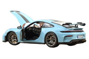 Porsche 911 992.2 GT3 Weissach Package Gulf Blue Norev 1:18 187000 Metaal — afbeelding 2 van 3