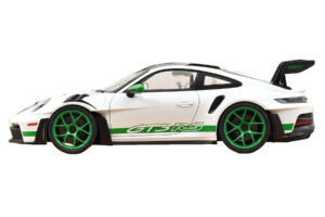 Porsche 911 992 GT3 RS Tribute to Carrera RS Wit Python Green Norev 1:12 127535 Metaal — afbeelding 3 van 4