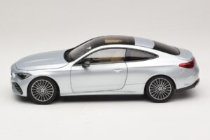 Mercedes CLE C236 Coupé Hightech Silver Norev 1:18 183939 Metaal — afbeelding 4 van 8