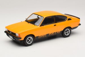 Opel Kadett C Rallye 2.0E Brilliant Ochre Norev 1:18 183659 Metaal