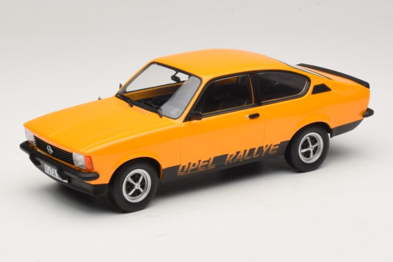 Opel Kadett C Rallye 2.0E Brilliant Ochre Norev 1:18 183659 Metaal