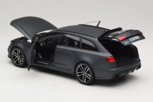 Audi RS6 C7 Avant Daytona Grey Minichamps 1:18 5011216225 Metaal — afbeelding 5 van 8