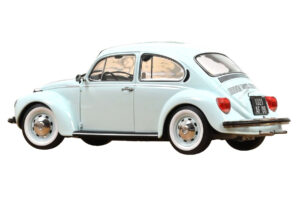 Volkswagen 1303 Pastel Blue Norev 1:18 188676 Metaal — afbeelding 2 van 2