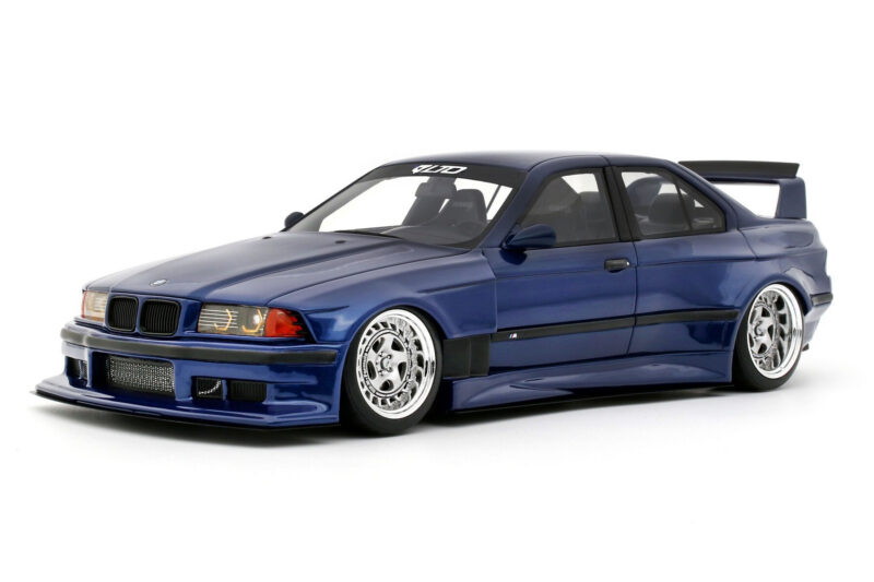 BMW E36 Khyzyl Saleem LTO Turbo Avus Blue Otto 1:18 BMW E36 Khyzyl Saleem LTO Turbo Avus Blue Otto 1:18 OT1174 Hars