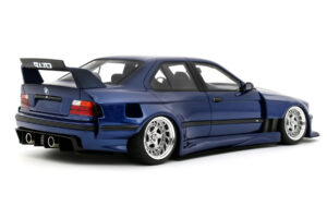 BMW E36 Khyzyl Saleem LTO Turbo Avus Blue Otto 1:18 OT1174 Hars — afbeelding 2 van 5