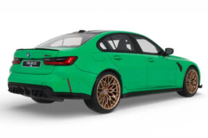BMW M3 G80 CS Signal Green GT Spirit 1:18 GT976 Hars — afbeelding 2 van 4