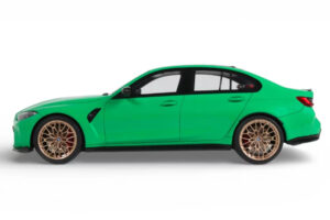 BMW M3 G80 CS Signal Green GT Spirit 1:18 GT976 Hars — afbeelding 3 van 4