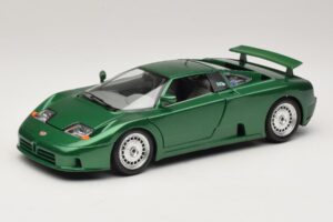 Bugatti EB110 Groen Metallic Bburago 1:18 3003 Metaal