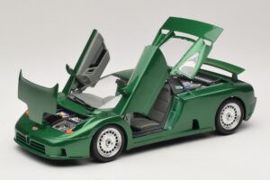 Bugatti EB110 Groen Metallic Bburago 1:18 3003 Metaal — afbeelding 2 van 8