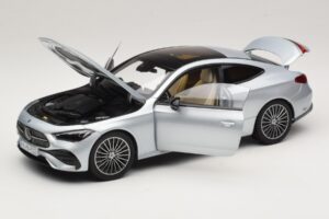 Mercedes CLE C236 Coupé Hightech Silver Norev 1:18 183939 Metaal — afbeelding 2 van 8