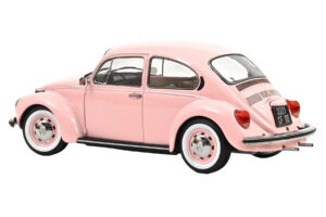 Volkswagen 1303 Pastel Pink New Baby Gift Norev 1:18 188677 Metaal — afbeelding 2 van 2