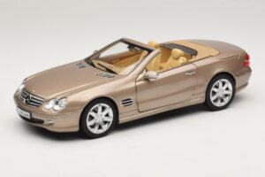 Mercedes SL500 R230 Travertine Beige Norev 1:18 183843 Metaal