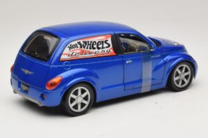 Chrysler PT Cruiser Bestel Blauw Hot Wheels 1:18 29616 Metaal — afbeelding 2 van 7