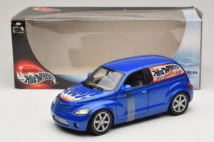 Chrysler PT Cruiser Bestel Blauw Hot Wheels 1:18 29616 Metaal — afbeelding 7 van 7
