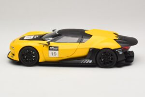 Citroen GT Geel & Zwart Norev 1:18 181609 Metaal — afbeelding 4 van 8