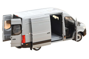 Mercedes Sprinter Grijs Norev 1:18 183042 Metaal — afbeelding 2 van 6