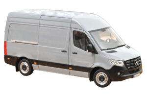 Mercedes Sprinter Grijs Norev 1:18 183042 Metaal