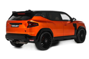 Dacia Duster Mk3 Redust Sport 4x2 Hybrid Metallic Orange Otto 1:18 OT1316 Hars — afbeelding 2 van 4