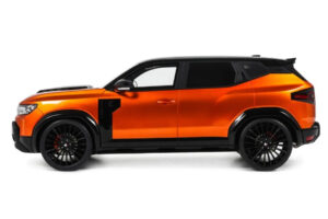 Dacia Duster Mk3 Redust Sport 4x2 Hybrid Metallic Orange Otto 1:18 OT1316 Hars — afbeelding 3 van 4