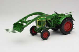 Deutz F2L 514 Tractor Voorlader Groen Minichamps 1:18 109144071 Metaal