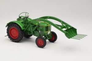 Deutz F2L 514 Tractor Voorlader Groen Minichamps 1:18 109144071 Metaal — afbeelding 4 van 6
