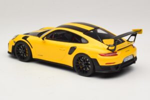 Porsche 911 GT2 RS 991.2 Nurburgring Lap Record Geel GT Spirit 1:18 GT972 Hars — afbeelding 5 van 6