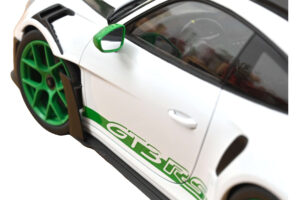 Porsche 911 992 GT3 RS Tribute to Carrera RS Wit Python Green Norev 1:12 127535 Metaal — afbeelding 4 van 4