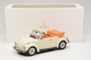 Volkswagen 1303 Cabriolet Cream White Norev 1:18 188535 Metaal — afbeelding 6 van 6