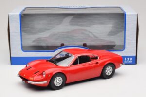 Ferrari Dino 246 GT Rood MCG 1:18 MCG18359 Metaal — afbeelding 6 van 6