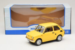 Fiat 126 Geel MCG 1:18 MCG18667 Metaal — afbeelding 2 van 6