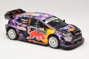 Ford Puma Rally1 #13 G. Munster / L. Louka Rally Monte Carlo 2025 IXO 1:18 18RMC231B Metaal — afbeelding 4 van 6