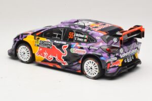 Ford Puma Rally1 #55 J. McErlean / E. Treacy Rally Monte Carlo 2025 IXO 1:18 18RMC231A Metaal — afbeelding 5 van 6