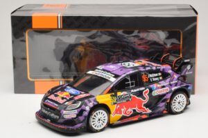 Ford Puma Rally1 #55 J. McErlean / E. Treacy Rally Monte Carlo 2025 IXO 1:18 18RMC231A Metaal — afbeelding 6 van 6