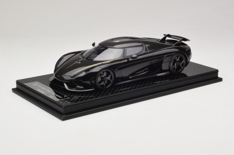 Koenigsegg Regera Zwart Carbon Pakket FrontiArt 1:18 F079-179 Hars