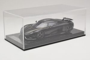 Koenigsegg Regera Zwart Carbon Pakket FrontiArt 1:18 F079-179 Hars — afbeelding 6 van 7