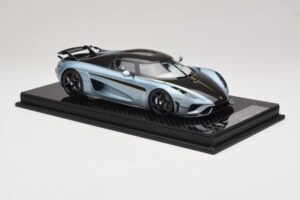 Koenigsegg Regera Blauw Carbon Pakket FrontiArt 1:18 F079-173 Hars — afbeelding 4 van 7