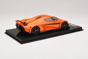 Koenigsegg Regera Oranje Carbon Pakket FrontiArt 1:18 F071-153 Hars — afbeelding 2 van 7
