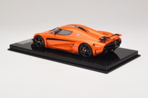 Koenigsegg Regera Oranje Carbon Pakket FrontiArt 1:18 F071-153 Hars — afbeelding 5 van 7
