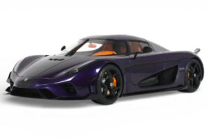 Koenigsegg Regera Paars GT Spirit 1:18 GT973 Hars