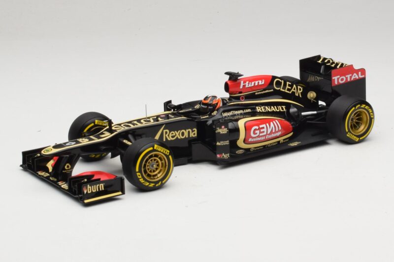 Lotus F1 Team E21 #7 K. Raikkonen Showcar 2013 Minichamps 1:18 110130077 Metaal