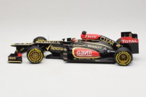 Lotus F1 Team E21 #7 K. Raikkonen Showcar 2013 Minichamps 1:18 110130077 Metaal — afbeelding 3 van 7
