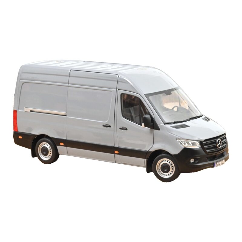 Mercedes Sprinter Grijs Norev 1:18 183042 Metaal