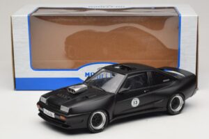 Opel Manta B Custom Mat Zwart Kenwood MCG 1:18 MCG18095 Metaal — afbeelding 6 van 6